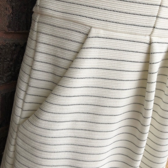 Anthropologies Maeve Cream Pinstriped Dress - Picture 5 of 8